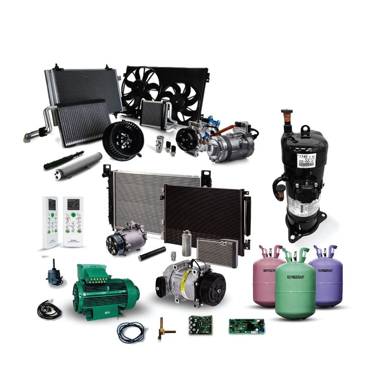 Genuine refrigeration spare parts including compressors, evaporators, controllers, fan motors, valves, and cold room accessories supplied in Kenya.