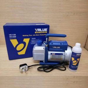 Value Vacuum Pump VE115N | Vacuum Pump 1/4 HP Ideal for All-purpose Use, Strong Suction, and Reliable Performance