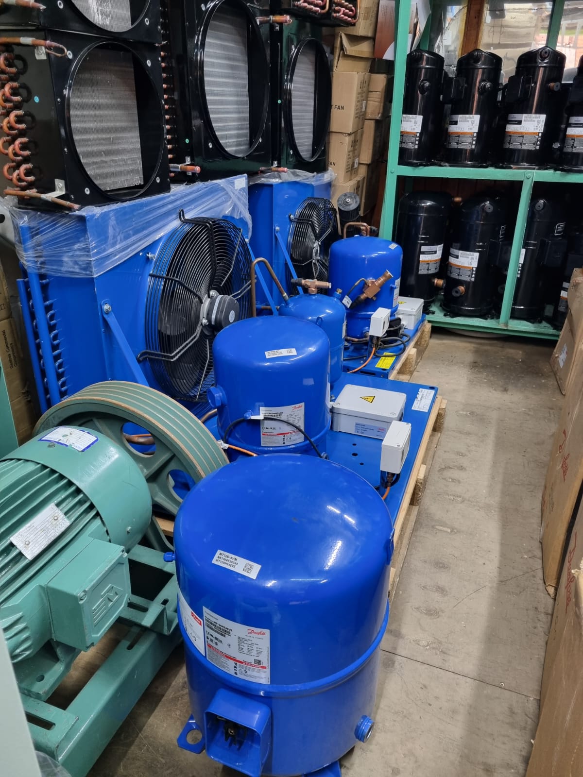 Bitzer, Tecumseh and Maneurop cold room compressors