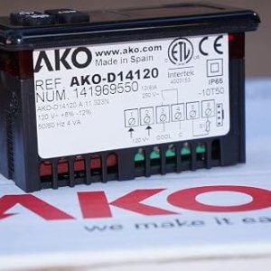 AKO digital temperature controller for freezers and refrigeration systems