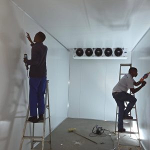 Cold room installation and refrigeration setup in Kenya by The Cold Room Kahuna