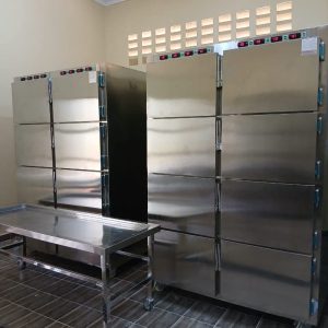 Mortuary cold room installation in Kenya