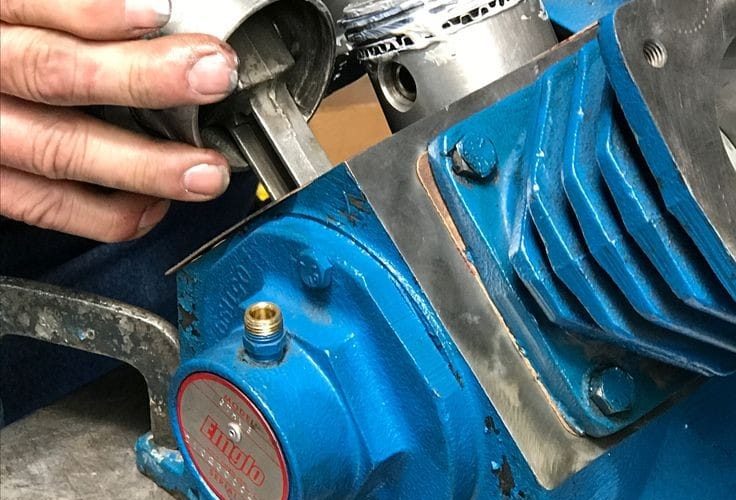 compressor repair and maintenance in Kenya by The Cold Room Kahuna