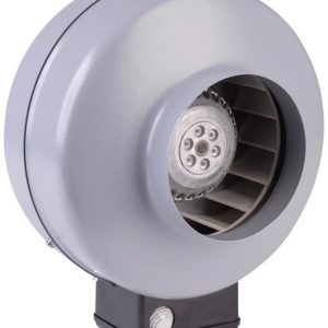 Circular inline duct ventilation fan for HVAC systems, cold rooms, warehouses, factories, greenhouses, mushroom farms, poultry houses, laboratories, and commercial buildings in Kenya.