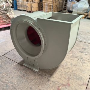 Centrifugal fan installation at cement factory in Kenya