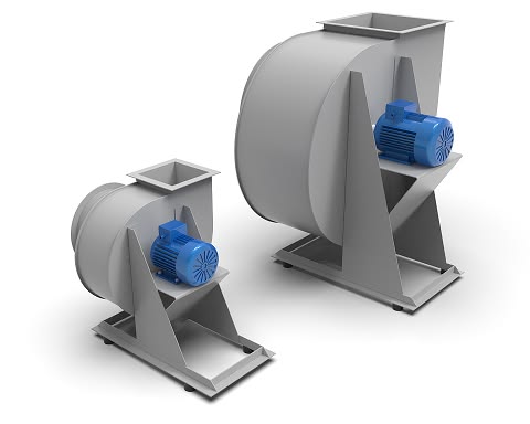 Comparison of High Air Volume and High Pressure Centrifugal Blowers supplied by The Cold Room Kahuna for industrial ventilation, dust extraction, and air handling systems in Kenya