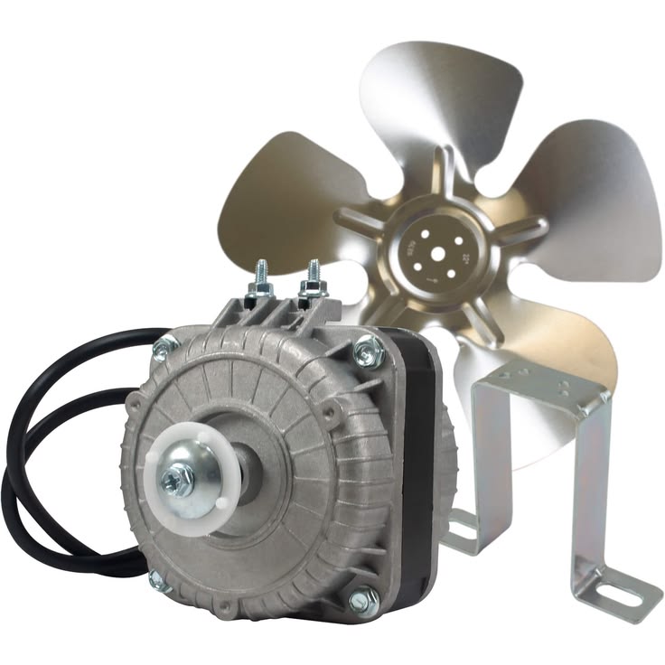 High-quality condenser fan motor available from 5W to 34W for refrigerators, cold rooms, freezers, display chillers, and air conditioning condenser units in Kenya.
