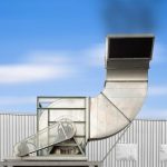 Heavy-duty industrial dust collector centrifugal blower for dust extraction systems in woodworking, grain processing, cement, and manufacturing industries in Kenya.