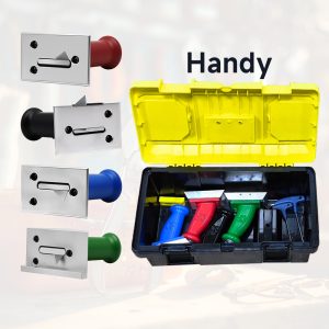 Pre-insulated HVAC duct board cutting tool set with 45 degree and 90 degree profile cutters