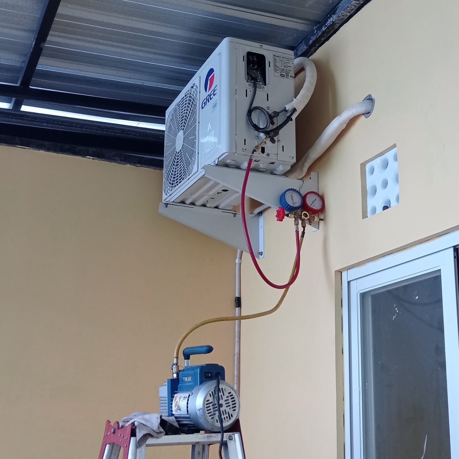 Split air conditioner installation and air conditioning repair in Kenya