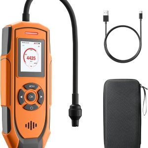 Refrigerant leak detector for HVAC and refrigeration systems