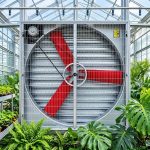 Industrial fans for heat control and ventilation in warehouses and agricultural buildings